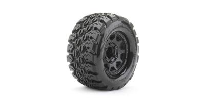 JetKo 1/10 MT King Cobra Extreme banden op 2.8'' zwarte velg - 14mm hex