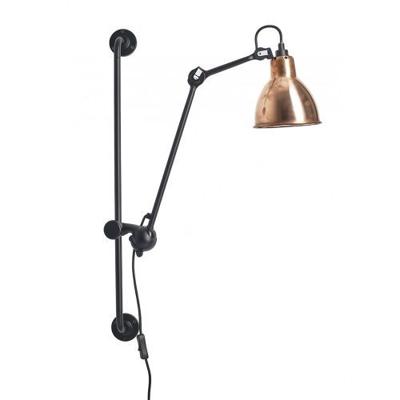 DCW Editions Lampe Gras N210 Round Wandlamp - Rauw koper/wit DCW Editions Lampe Gras N210 Round Wandlamp - Rauw koper/wit