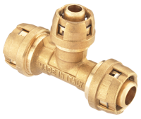 Cornat Steekfitting T-Stuk 20X20X20Mm Ms - VRST660820 - thumbnail