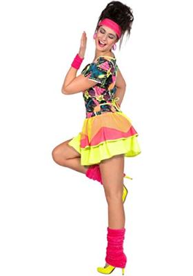 Rockin the 80's jurkje neon