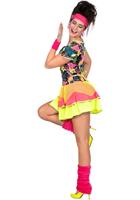 Rockin the 80's jurkje neon - thumbnail