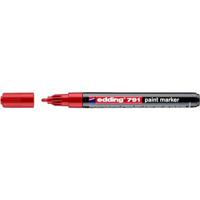 Paintmarker edding 791 alcoholbasis 1-2mm rood - thumbnail