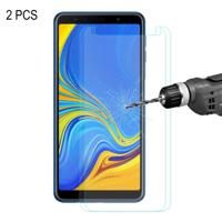 2st ENKAY Hat-Prins 0 26 mm 9H 2.5D gebogen rand getemperd glas Film voor Galaxy A7 2018 - thumbnail