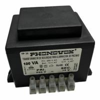 Safety transformer for swimming pool lighting PHONOVOX tp31100 100 VA 12 V 230 V 50-60 Hz 9,8 x 7,9 x 7,4 cm - thumbnail