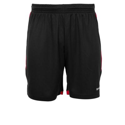 Stanno 420004 Focus Shorts II - Black-Red - 2XL