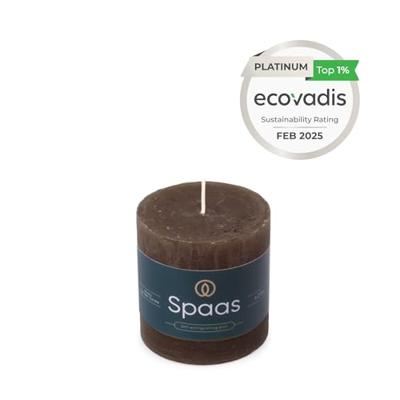 Kaars rustiek d7h7 cm donkerblauw Spaas - Spaas Kaars rustiek d7h7 cm donkerblauw Spaas - Spaas