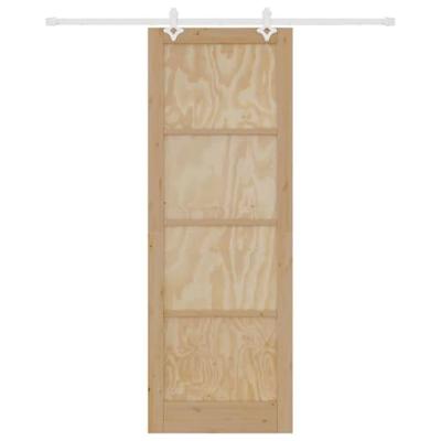 Schuifdeur Natuurlijk en wit 83 x 232 cm