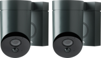 Somfy 1870472 – Duo Pack Outdoor Camera (Grijs) - Full HD camera met nachtzicht en krachtige sirene (110 dB) - thumbnail