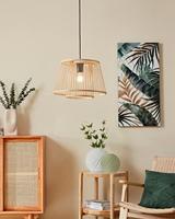Eglo Houten hanglampHykeham Ø 38cm - 43852 - thumbnail