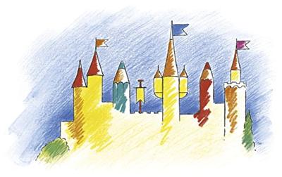Faber Castell fc-115824 kleurpotlood faber-castell castle zeskantig metalen etui met 24 stuks