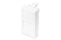 Digitus DN-93802-1-SH Frameplaat Enkelvoudig Wit - thumbnail