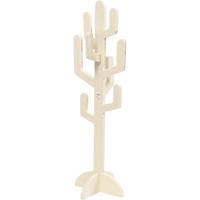 Creativ Company Houten cactus, h: 38 cm, b: 12 cm, dikte 8 mm, 1 stuk - thumbnail