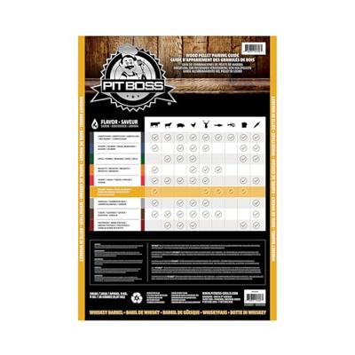 Pit Boss 9 KG whiskey blend hardhout pellets