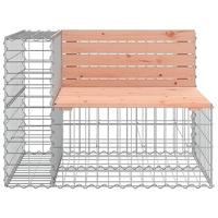 Tuinbank schanskorfontwerp 184x71x65,5 cm massief douglashout - thumbnail