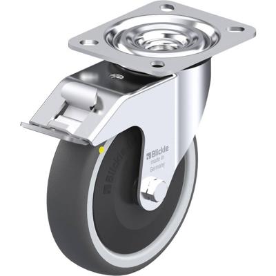 Blickle L-PATH 125KF-FI-ELS Zwenkwiel met rem Wieldiameter: 125 mm Draagvermogen (max.): 160 kg 1 stuk(s) Blickle L-PATH 125KF-FI-ELS Zwenkwiel met rem Wieldiameter: 125 mm Draagvermogen (max.): 160 kg 1 stuk(s)