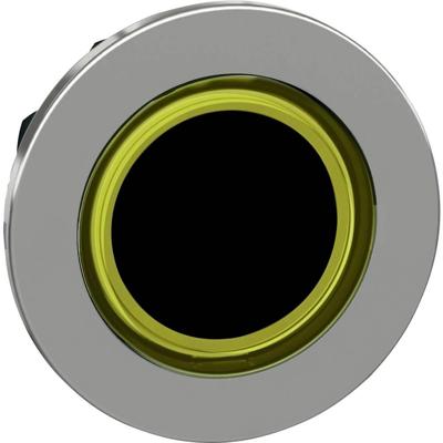 Schneider Electric ZB4FW983 ZB4FW983 Plat, Terugstelbaar (Ø) 30.5 mm Zonder markering Chroom, Geel 1 stuk(s)