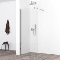 Wiesbaden Slim Inloopdouche 60x200 cm - Nano Coating Helder Glas - thumbnail
