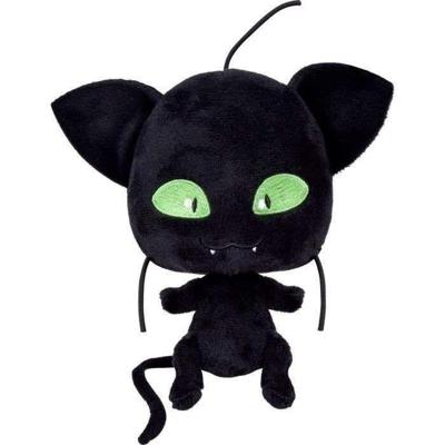 BANDAI Miraculous Ladybug - Knuffel 15 cm: Plagg BANDAI Miraculous Ladybug - Knuffel 15 cm: Plagg