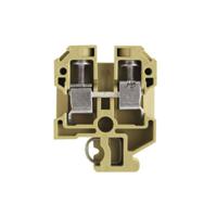 Weidmüller 0193260000 Doorgangsserieklem Schroeven Beige, Geel 100 stuk(s) - thumbnail