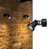 SLV NAUTILUS 1002867 LED-buitenlamp (wand) GU10 Zwart - thumbnail