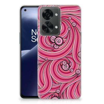 OnePlus Nord 2T | Hoesje maken | Swirl Pink