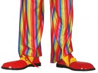 clownsschoenen 27 cm geel/rood one-size - thumbnail