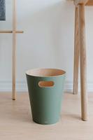 Umbra Woodrow Afvalbak - 23x23x28cm - 7.5 liter - Groen 082780-1095 - thumbnail