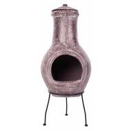 RedFire haard salamanca 36x36x85 cm klei donkerrood - thumbnail