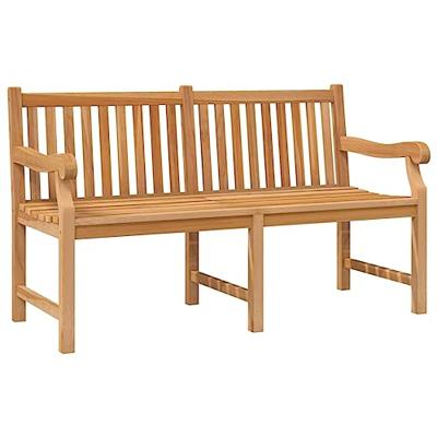 Tuinbank 150 cm massief teakhout - thumbnail