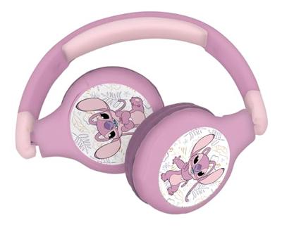 Angel 2-in-1 Bluetooth en bekabelde comfortabele en opvouwbare hoofdtelefoon voor kinderen met geluidsbeperking