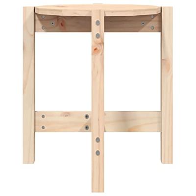 Salontafel 42,5x45 cm massief grenenhout