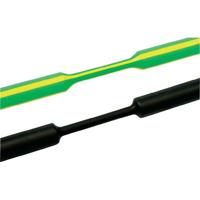 HellermannTyton 319-00150 Krimpkous zonder lijm Zwart 1.50 mm 0.50 mm Krimpverhouding:3:1 1 m - thumbnail