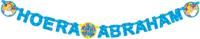 Letterguirlande Hoera Abraham - thumbnail