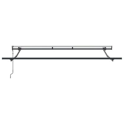 VidaXL Zijde frame antraciet 3,5 x 2 m metaal