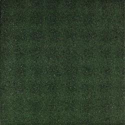3 stuks! (0.75m2) Rubbertegel groen 50x50x2.5 cm Gardenlux - Gardenlux
