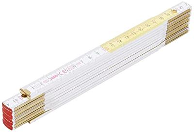 BMI Duimstok | lengte 2 m | breedte 16 mm | EG III | beukenhout wit-geel | 1 stuk - 982980200 - 982980200 BMI Duimstok | lengte 2 m | breedte 16 mm | EG III | beukenhout wit-geel | 1 stuk - 982980200 - 982980200