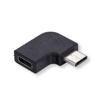 VALUE Adapter, USB 3.2 Gen 2, Type C - C, M/F, 90° Haaks, zwart - thumbnail