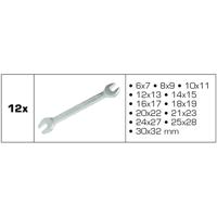 Brilliant Tools BT010012 BT010012 Dubbele steeksleutelset Sleutelbreedte (metrisch) 6 - 32 mm - thumbnail