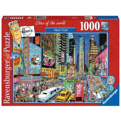 Ravensburger puzzel Fleroux Cities of the world: New York - 1000 stukjes