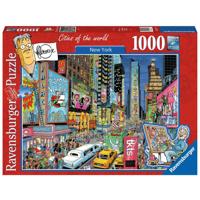 Ravensburger puzzel Fleroux Cities of the world: New York - 1000 stukjes - thumbnail