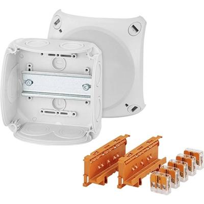 Hensel 62000419 Aftakdoos Met schroefklemmen, Halogeenvrij (l x b) 130 mm x 130 mm 1 stuk(s) Hensel 62000419 Aftakdoos Met schroefklemmen, Halogeenvrij (l x b) 130 mm x 130 mm 1 stuk(s)