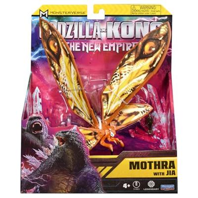 Godzilla x Kong: The New Empire Action Figure Mothra with Jiva 15 cm - thumbnail