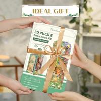 Tone-Cheer Dorothy's Journey Book Nook met Verlichting Bouwpakket Modelbouw - thumbnail