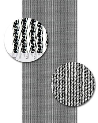 Vliegengordijn Kunststof Venetie Zwart - 92cm x 210cm