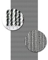 Vliegengordijn Kunststof Venetie Zwart - 92cm x 210cm - thumbnail