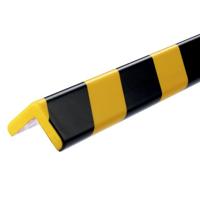 Durable 1102130 Hoekbescherming Zwart, Geel (l x b x h) 1000 x 47 x 47 mm - thumbnail