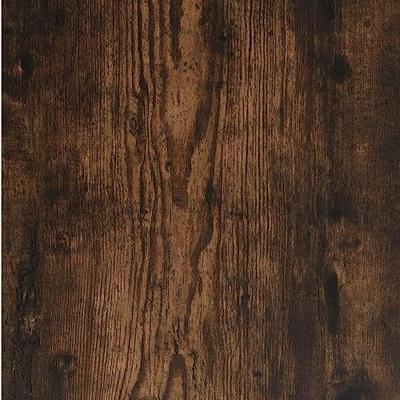 Nachtkastje 40x35x70 cm bewerkt hout gerookt eikenkleurig