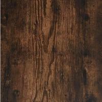 Nachtkastje 40x35x70 cm bewerkt hout gerookt eikenkleurig - thumbnail