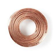 Speaker-Kabel | 2 x 4,00 mm2 | 50 m op rol | Transparant - thumbnail