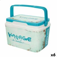 Draagbare harde koelbox Aktive 5 L 28 x 19 x 21 cm Blauw (6 Stuks) - thumbnail